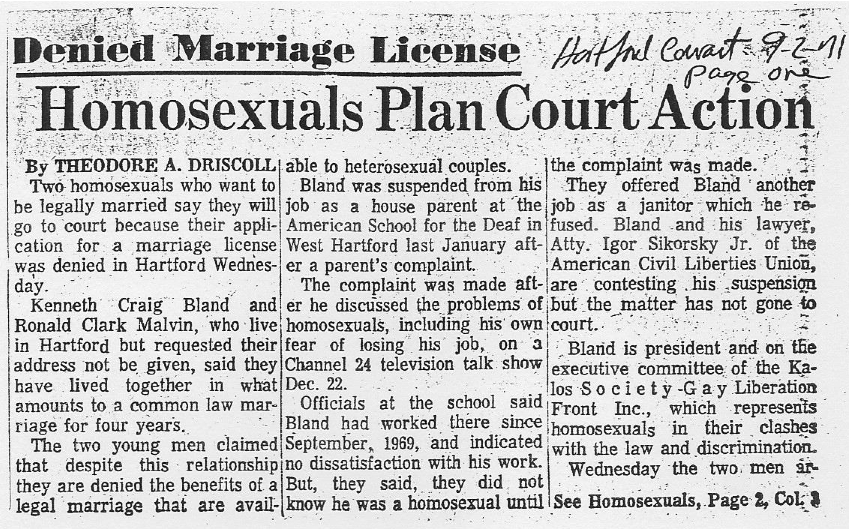 Same Sex Marriage Articles 112